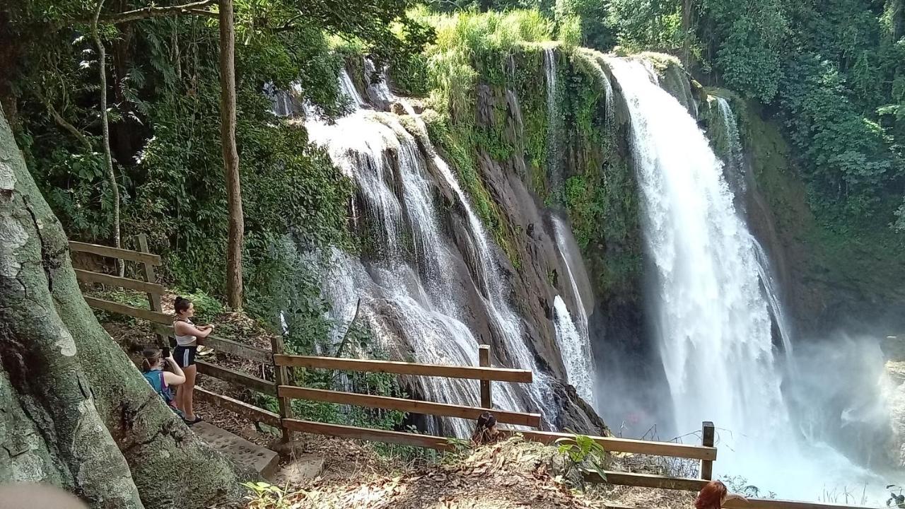 Hostal Azul Del Lago Agua Azul Extérieur photo